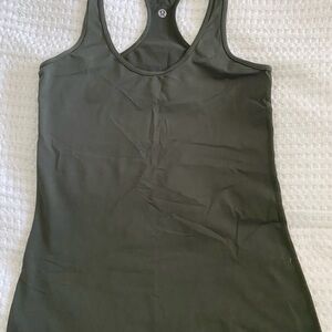 lululemon athletica Dark Green Tank Top